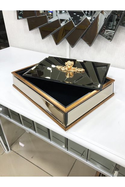 Pupilla Aynali Kutu Bronz Renk Trendyol