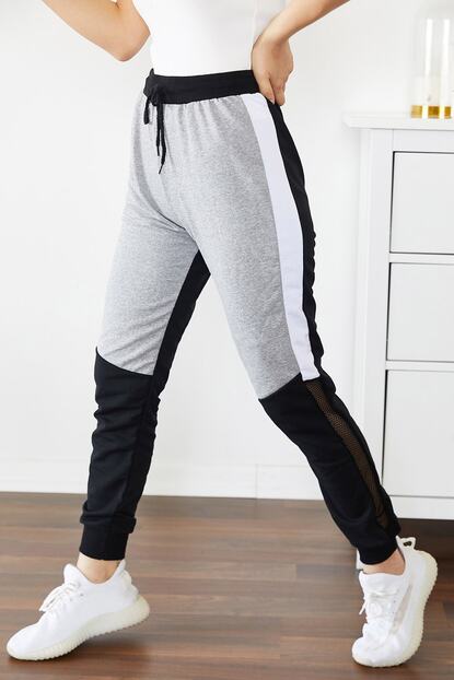Xhan Gri File Detayli Esofman Alti 0yxk8 43792 03 Trendyol