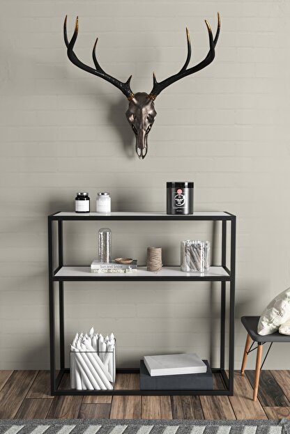 Evdemo Elegance Metal Dresuar Konsol Beyaz Trendyol