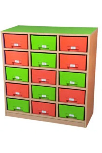 Edutoys 15 Li Plastik Cekmeceli Dolap Trendyol