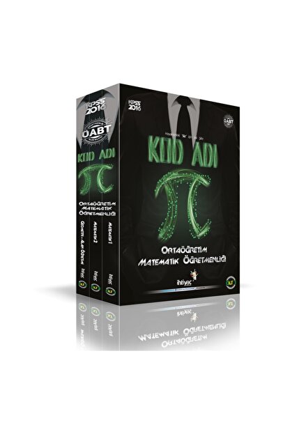Ihtiyac Yayincilik Ihtiyac Oabt 2016 Ortaogretim Matematik Moduler Set K A Trendyol