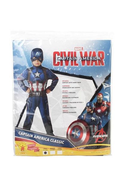 Sunman 3 4 Captan America Kostum Nygns00003142 Trendyol