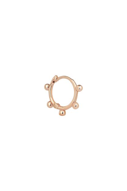 Kismet By Milka Pembe Altin Lumiere 5 Top Halka Kupe Ea15r110000 Trendyol