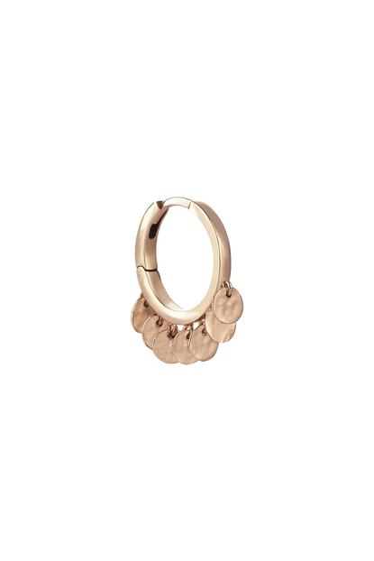 Kismet By Milka Pembe Altin Halka Kupe Ea59r020000 Trendyol