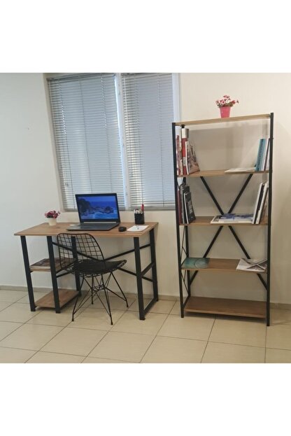 Mesir Plastik Metal Kitaplik 5 Rafli Dosya Dolabi Ofis Ev Trendyol