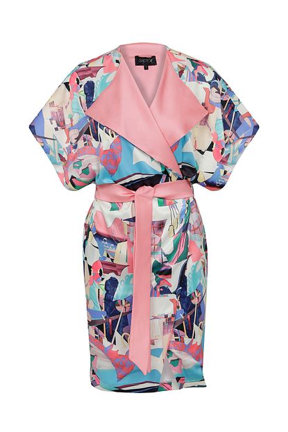 Shotof Kadin Milo Umberto Kimono Trendyol