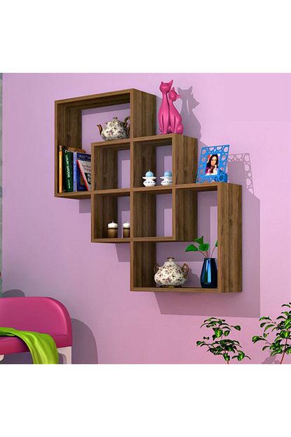 Bahar Ofis Duvar Rafi Istanbul 18 Mm Suntalam Yukseklik 100 Cm Genislik 100 Cm Derinlik 22 Cm Fiyati Yorumlari Trendyol