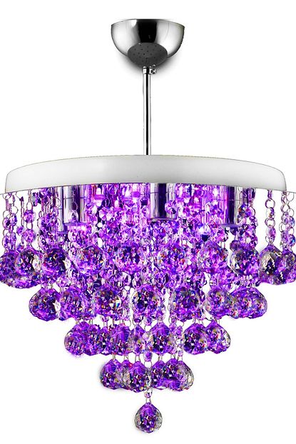 Trendylight Rima Yuvarlak Rgb Ledli Kristal Tasli Avize 6 Li Trendyol