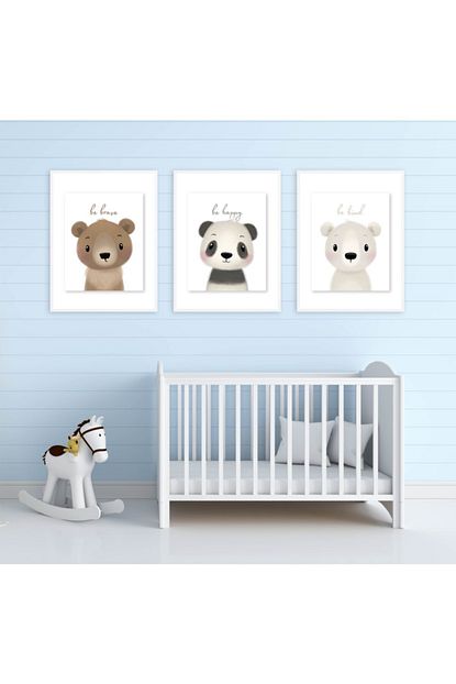 Bebek Dunyasi Butik Bebek Odasi Cocuk Odasi Tablo Seti Kucuk Boy 30x40 Trendyol