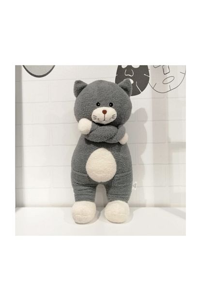 Yoyoso Yaramaz Kedi Gri 70 Cm Trendyol