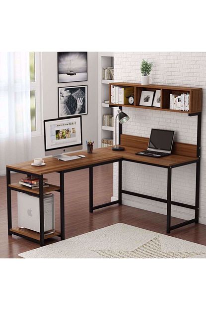 Yasmak Rafli L Sekilli Ofis Masasi Trendyol