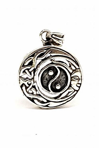 Oseshop Yin Yang Gumus Erkek Kolye Ucu Trendyol