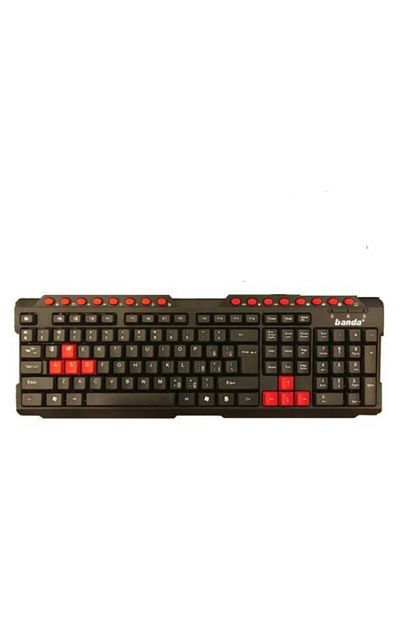 Banda Bw 09 Siyah Usb Q Kirmizi Tuslu Standart Klavye Trendyol