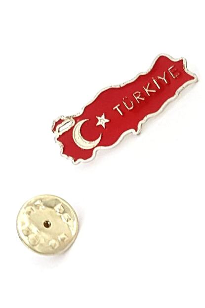 Oseshop Turkiye Haritasi Gumus Rozet Trendyol