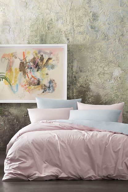 Yatas Bedding Noah Ranforce Cift Kisilik Nevresim Seti Pudra Gri Trendyol