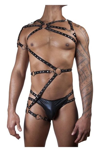 Angels Passion Seksi Erkek Fantazi Giyim Lastik Harness Apftm65 Trendyol