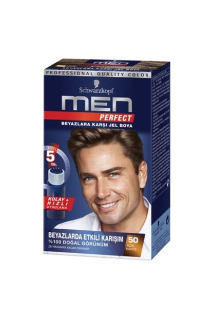 Schwarzkopf Hair Mascara Men 3lu Kahve Pratik Erkek Sac Boyasi 50 Trendyol