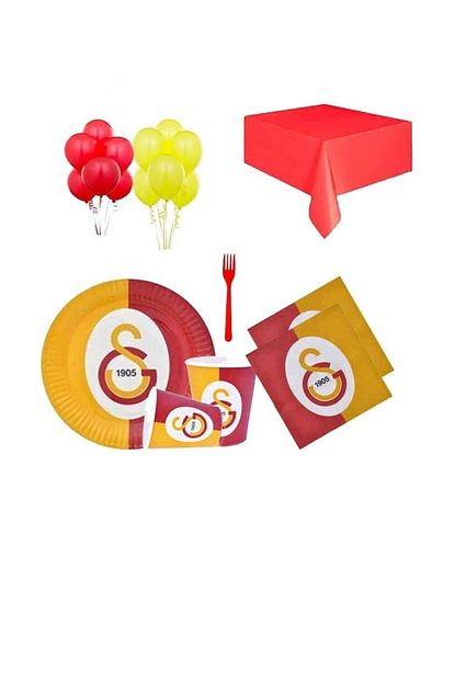 Galatasaray Dogum Gunu Konsepti 24 Kisilik Galatasaray Parti Susleri Trendyol