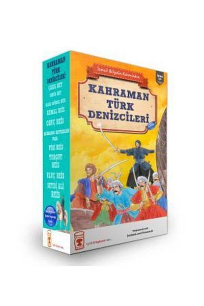 Timas Cocuk Timas Yayinlari Kahraman Turk Denizciler Seti 10 Kitap Trendyol