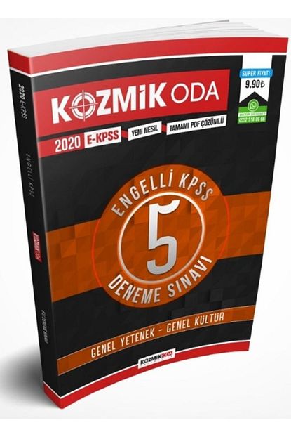 Kozmik Oda Yayincilik Kozmik Oda 2020 Ekpss Genel Yetenek Genel Kultur 5 Li Deneme Trendyol