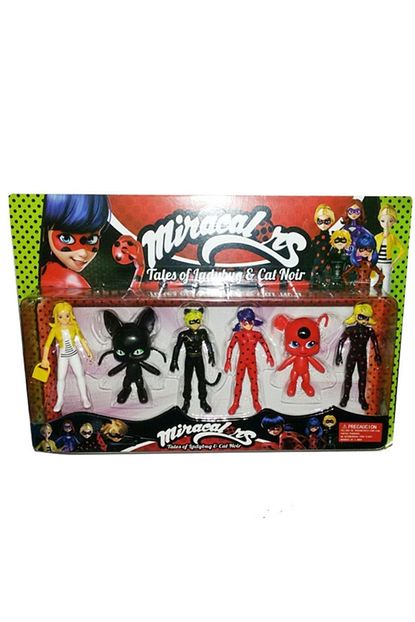 Mashotrend Ladybug Bug 6li Figur Seti Kara Kedi Ugur Bocegi Trendyol