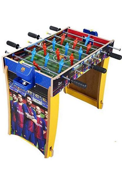 Liggo Barcelona Super Masa Maci Ahsap Ayakli Langirt Fc804 Trendyol