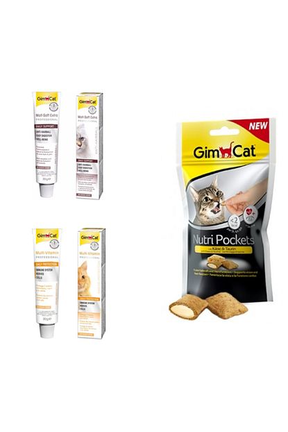Gimcat Multi Vitamin Paste Anti Hairball Malt Paste Kedi Macunlari 20 G Peynirli Kedi Odulu 60 G Trendyol