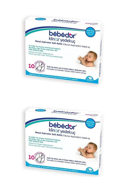 Bebedor Klinoz Burun Aspiratoru Yedek Uc 10lu X 2 Adet Trendyol