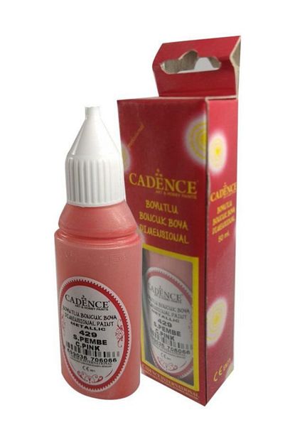 Cadence Boncuk Boyasi Metalik 50ml S Pembe No 429 Trendyol