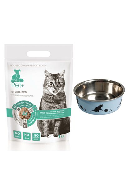Thepet Tahilsiz Kisir Kedi Mamasi 1 Kg Flamingo Mama Su Kabi 160 Ml Mavi Hediyeli Trendyol
