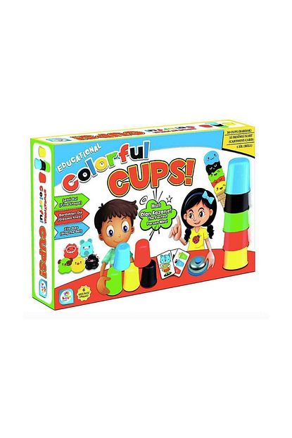 Laco Kids Colorful Cups Bardak Oyunu Trendyol