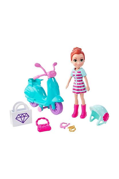 polly pocket ve bisikleti oyun seti gfp93 polly pocket scooterla alisverise gfp94 fiyati yorumlari trendyol