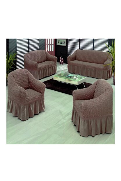 Prestij Acik Kahverengi Koltuk Ortusu Burumcuk Prestij 3 2 1 1 Trendyol