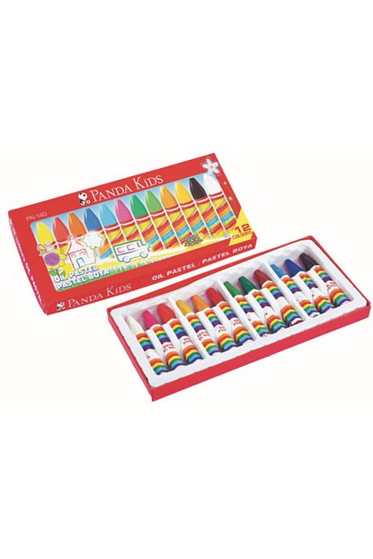 Panda Kids Kapakli Pastel Boya 12 Renk Trendyol