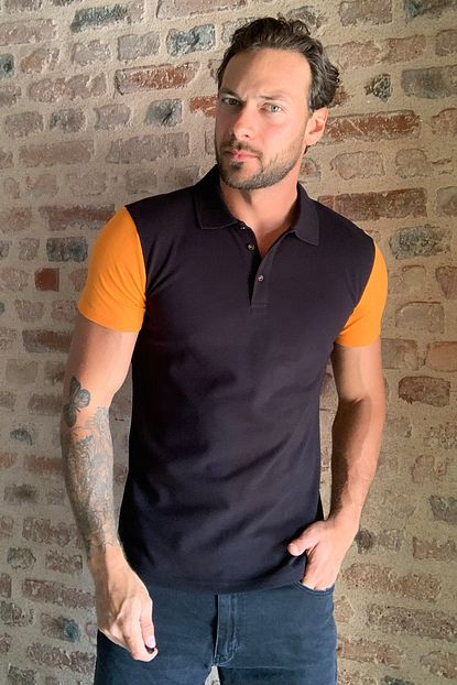 Trendyol Man Siyah Erkek Polo Yaka T Shirt Tmnss20po0109 Trendyol