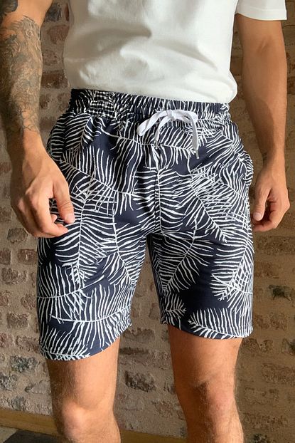 Trendyol Man Lacivert Erkek Sort Bermuda Tmnss20sr0220 Trendyol