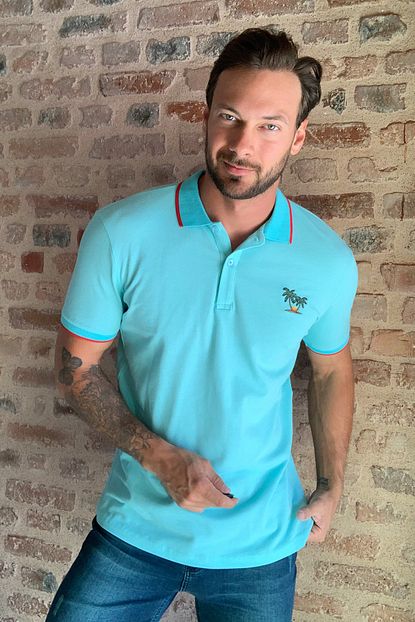 Trendyol Man Yesil Erkek Polo Yaka T Shirt Tmnss20po0169 Trendyol