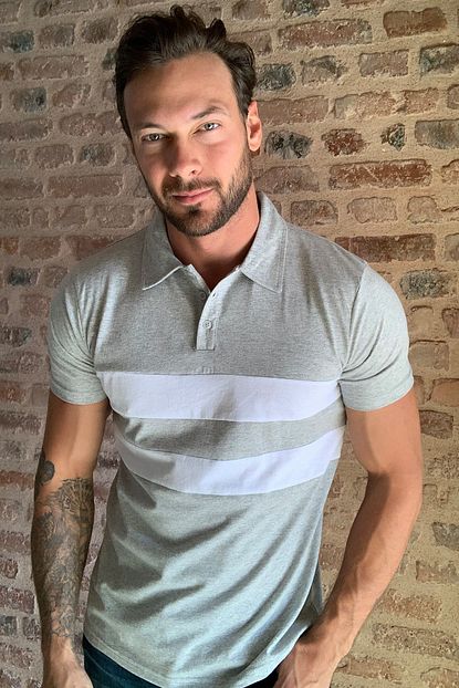 Trendyol Man Siyah Erkek Dokulu Polo Yaka T Shirt Tmnss20po0002 Trendyol