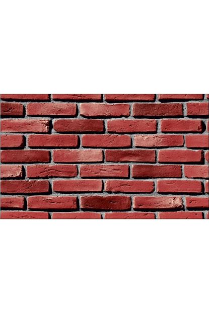 Renkli Duvarlar Elemantel 42004 3 Kirmizi Tugla Desenli Duvar Kagidi Trendyol