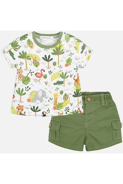 Mayoral Erkek Bebek 2 Li Set Gabardin Sort Takim Trendyol