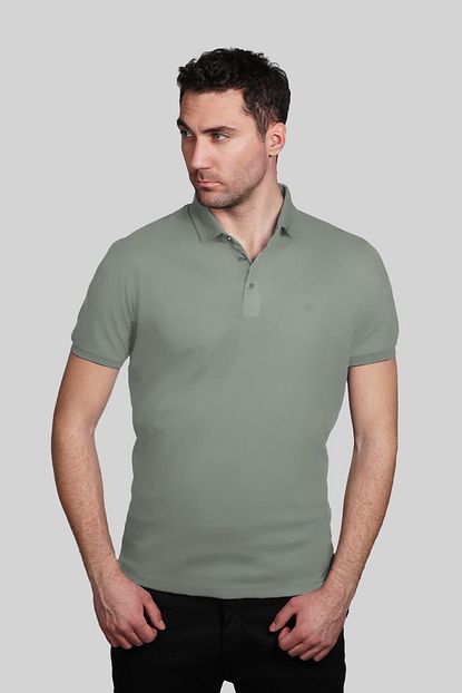 Igs A Yesil Modern Fit Tisort Trendyol