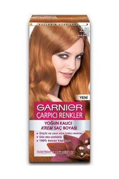 garnier carpici renkler krem sac boyasi 7 34 sicak kum bakiri fiyati yorumlari trendyol