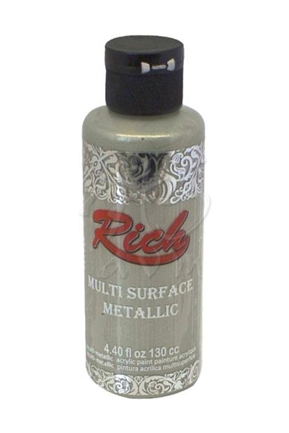 Rich Multi Surface Metalik Her Yuzey Icin Akrilik Boya 130 Cc 6508 Antik Gumus Fiyati Yorumlari Trendyol