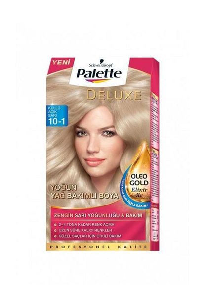 Palette Deluxe Kit Sac Boyasi 10 1 Kullu Acik Sari Trendyol