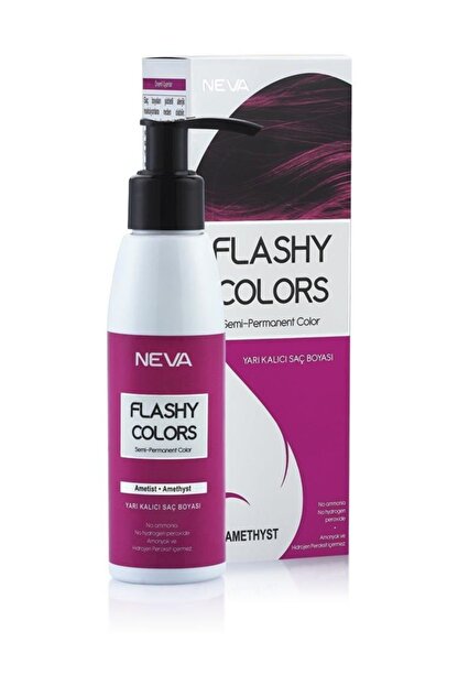 Neva Flashy Colors Yari Kalici Sac Boyasi Ametist Amethyst Trendyol