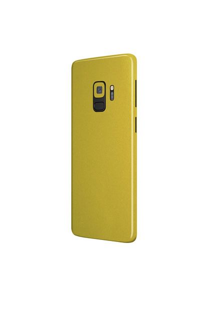 Mipsvibe Samsung Galaxy S9 Parlak Sari Telefon Kaplama Kilif Degildir Trendyol