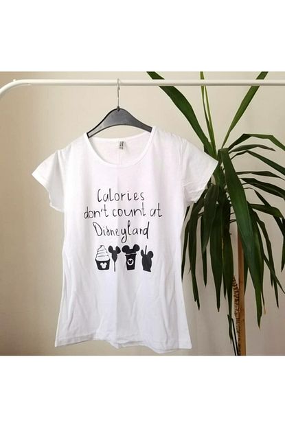 dream butik disneyland beyaz t shirt