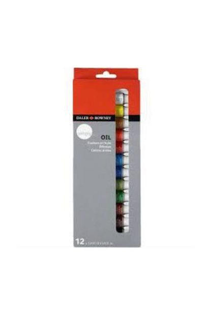 Daler Rowney Simply Yagli Boya Seti 12x12ml Trendyol