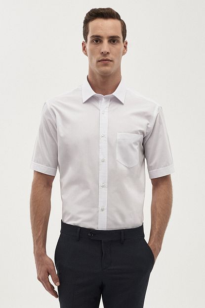 Altinyildiz Classics Regular Fit Kisa Kollu Gomlek Trendyol