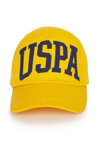 U S Polo Assn Sari Erkek Cocuk Sapka Trendyol